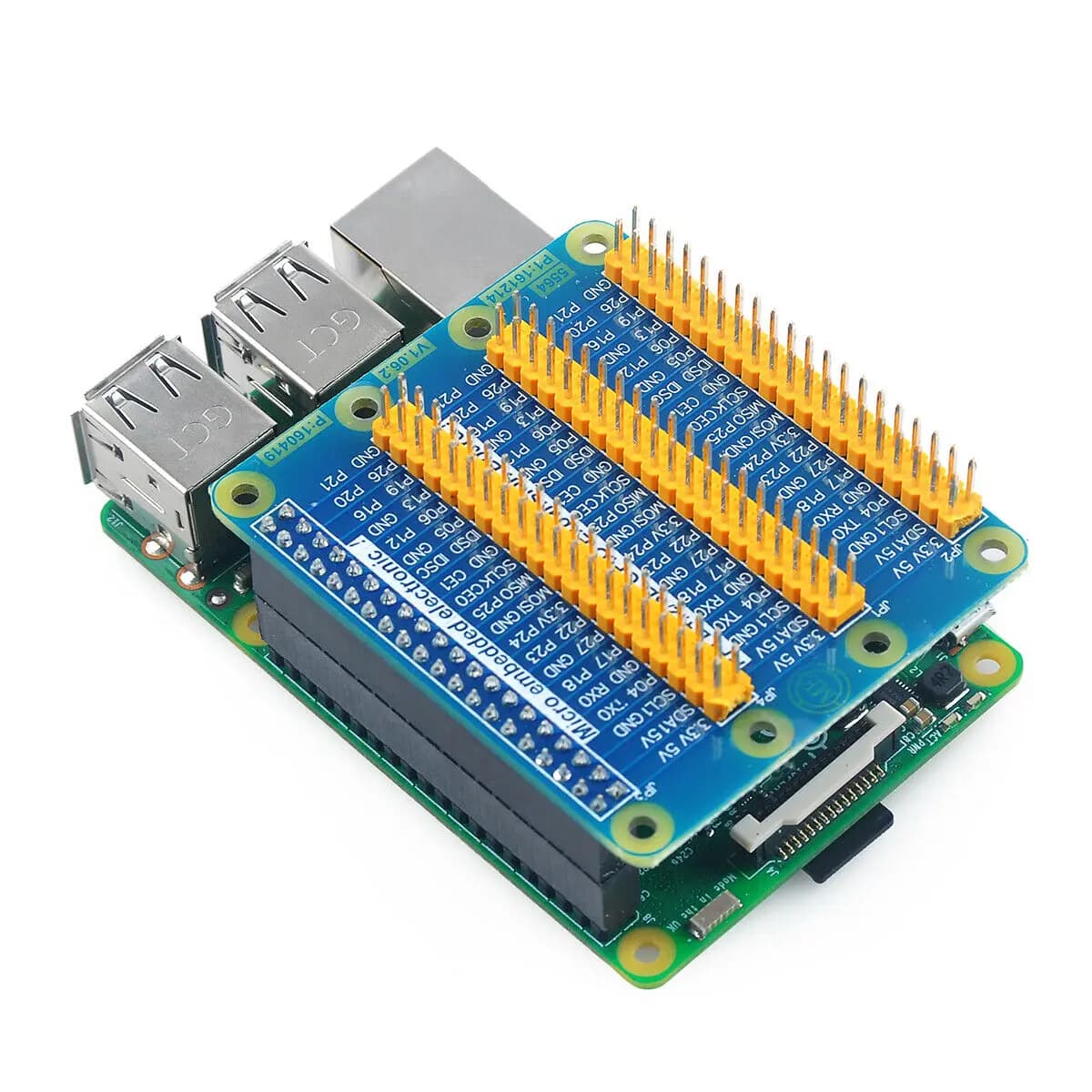 PCB Expansion Card Universal Multifunction GPIO Extended RPI B+/2B/3B+/4B for Raspberry pi 4b Pi 3 and Pi2