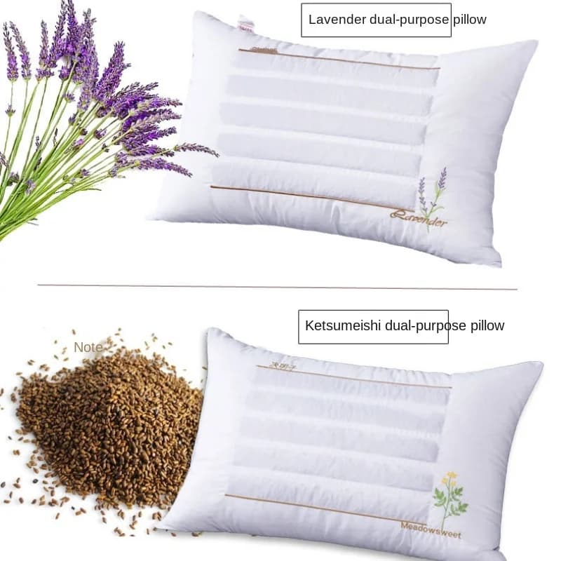 Buckwheat cushion with cotton Cassia seeds health pillow for lavender jas single pillow for flowers and grass