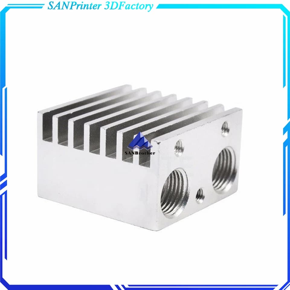 Fully Metal and Chimera Dual Multi-Extrusion V5 v6 HotEnd Double Head Nozzle Kit Long Distance for 1.75mm 3D Printer