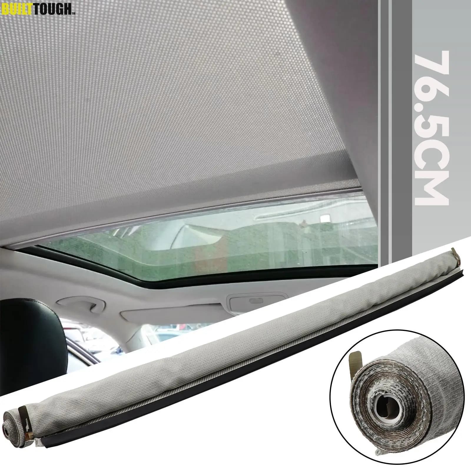Tenda lucernario otturatore tetto apribile parasole per VW Tiguan Sharan Santana Golf AUDI Q5 Seat Leon Alhambra auto mais grigio1k9877307b