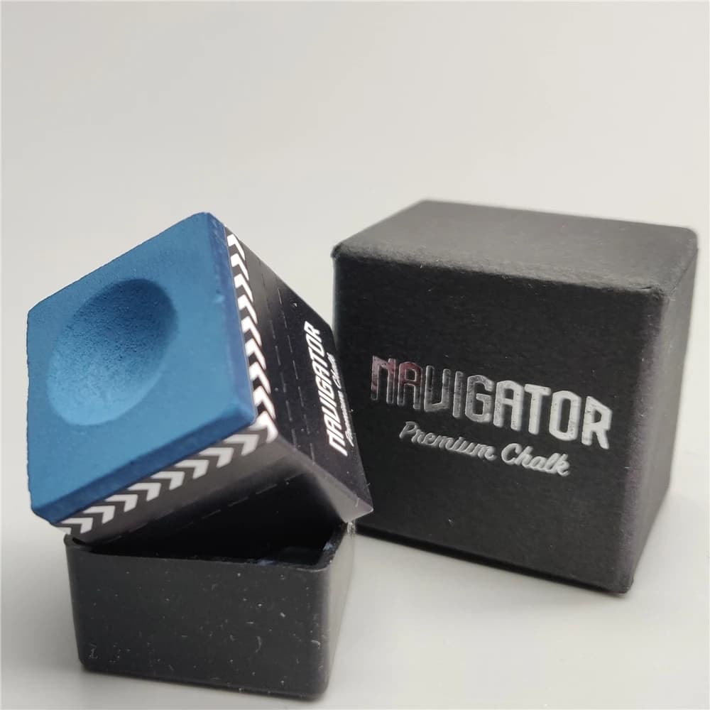 Navigator Premium Gesso Pool Gesso Cue Tip Gesso Biliardo Gesso Blu Biliardo Piscina Carom Cue Stick Gessetti Accessori da biliardo