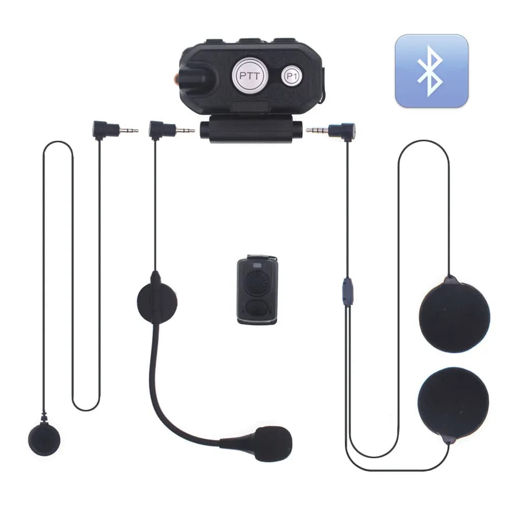 ANYSECU PTT headphones for helmet HB880 wireless headphones for motorcycle helmet Headphones for helmet locomotive radio