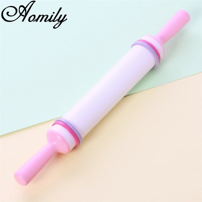 Aomily Mattarello antiaderente Pasticceria Pasta Farina Rullo per biscotti fai da te Noodle Biscotto Torte fondente Cottura Cottura Utensili da cucina