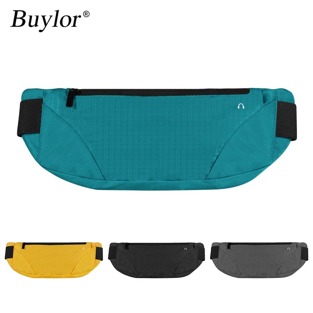 Buylor Marsupi Women's Running Bag Waist Bag Lightweight Waterproof Breathable Case for Phone Jogging