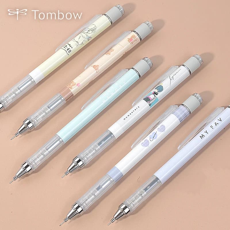 1pc Japan TOMBOW MONO Graph Mechanical Pencil 0.5mm Drawing Painting with Eraser Student Writing Supplies