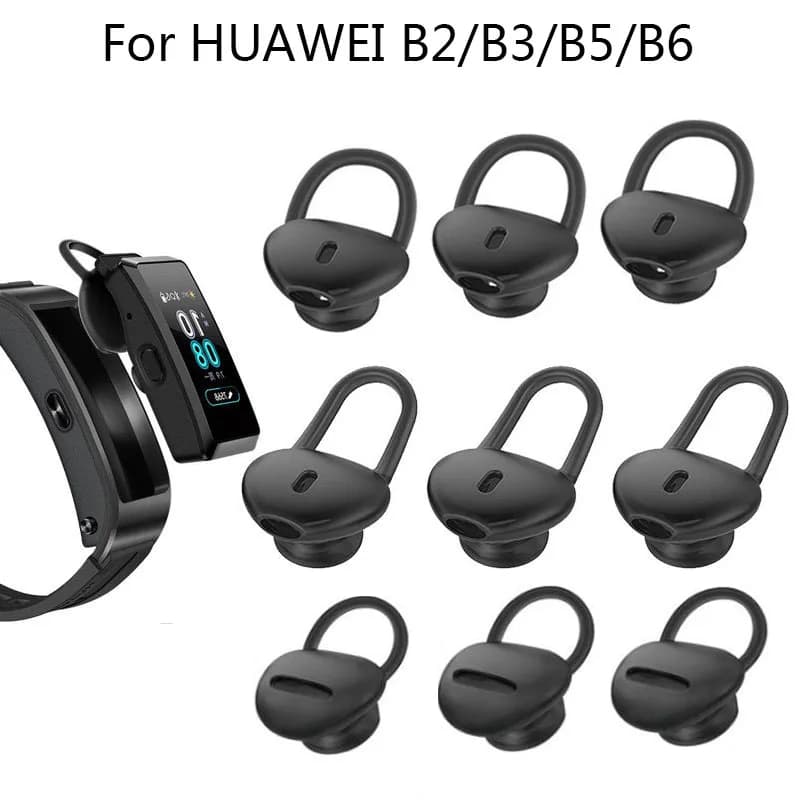 Copertine per auricolari in silicone per HUAWEI B2 B3Youth Edition B5 B6 Auricolari Suggerimenti Cuscinetti auricolari Tappi Cuscino Compatibile con Bluetooth