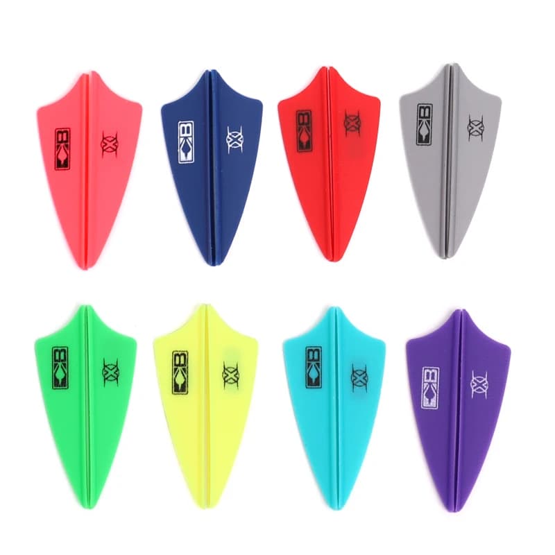 30 pezzi tiro con l'arco BOLT Fletching palette 3.5/1.75 pollici balestra freccia piuma per caccia e tiro fai da te piuma TPU
