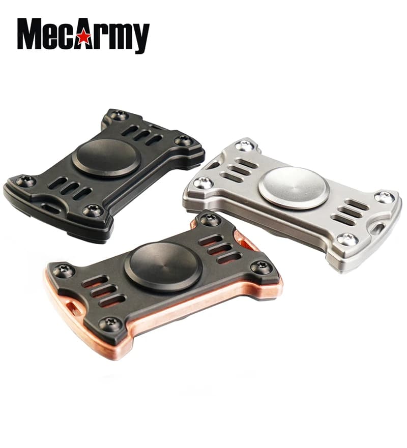 MecArmy GP1 Titanium Fidget Spinner Giocattoli da esterno Cuscinetti ibridi in acciaio inossidabile Giroscopio con punta delle dita utilizzato per ridurre l'ansia