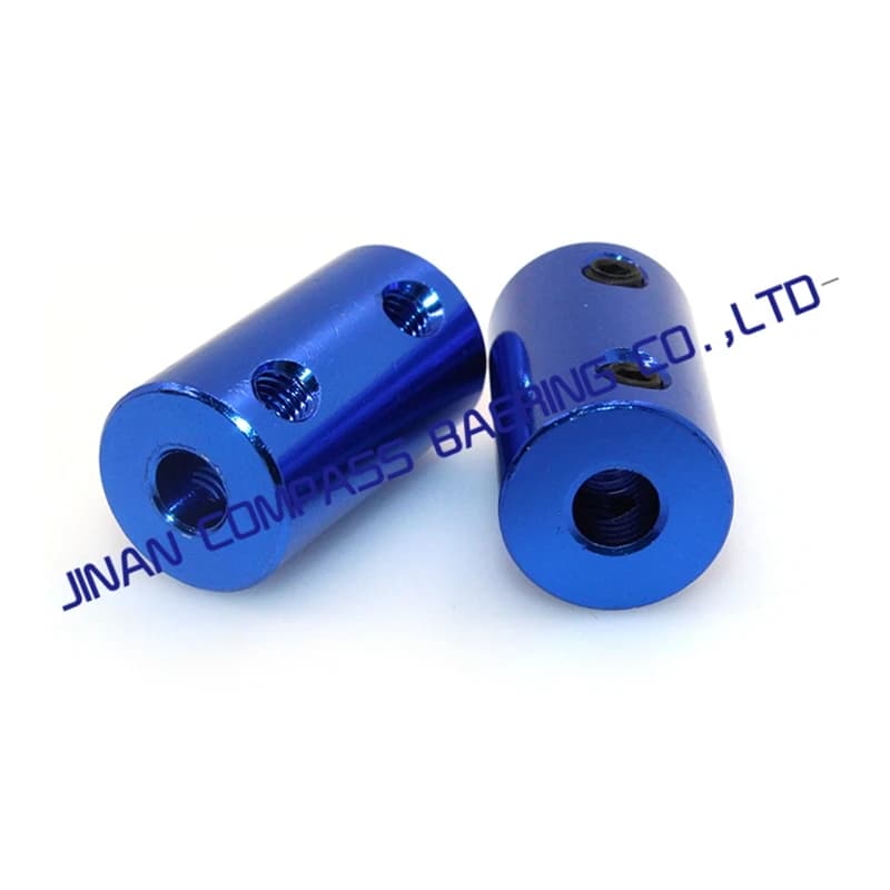 Free Shipping! 5 pcs/lot 3D Printer 14x25mm Joint Aluminum Alloy Engine ID 3 4 5 6.35 8 mm Air Model Coupler