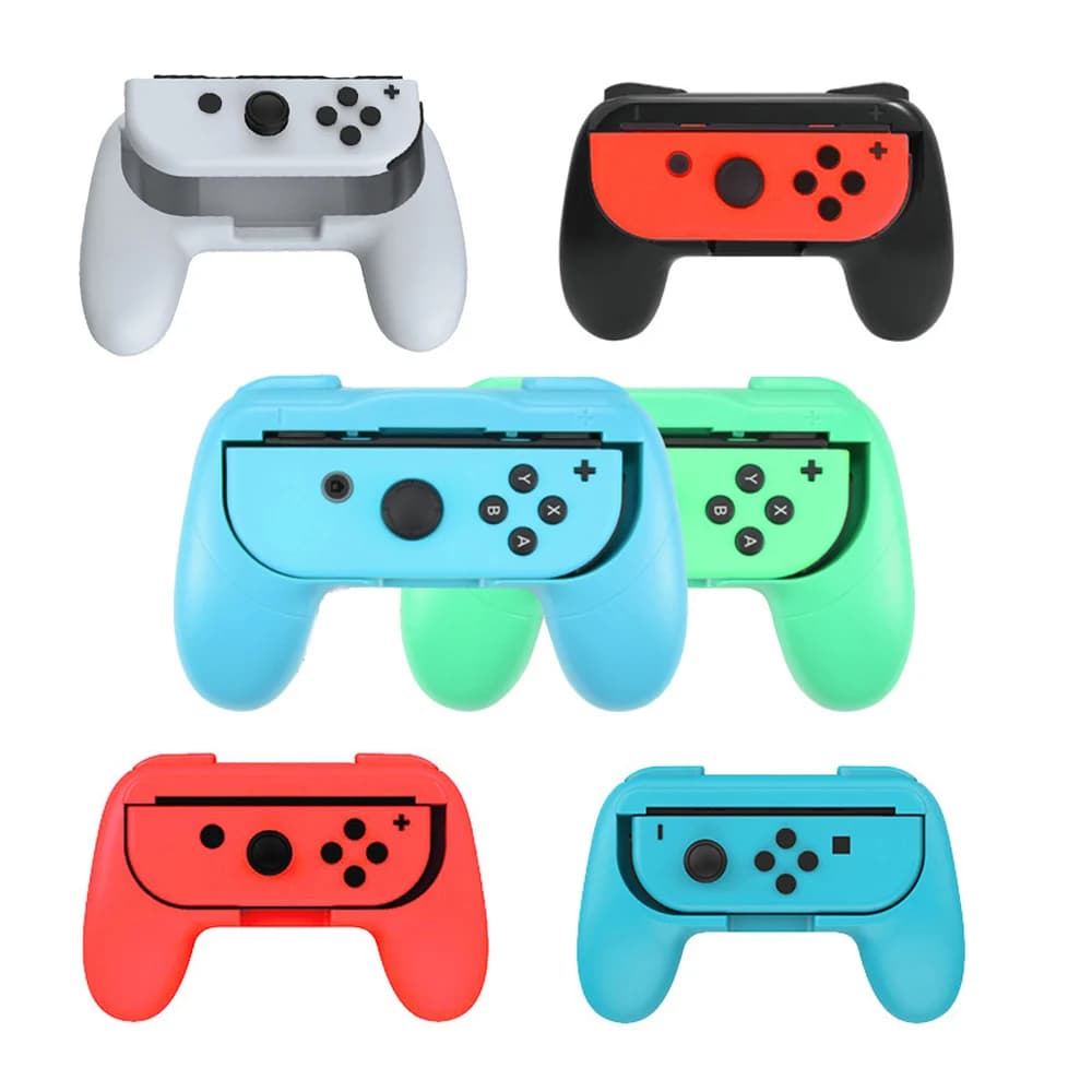 Supporto per staffa Joycon sinistra + destra maniglia di gioco custodia per impugnatura per nintendo Switch Oled NS Joy-Con Controller supporto per impugnatura