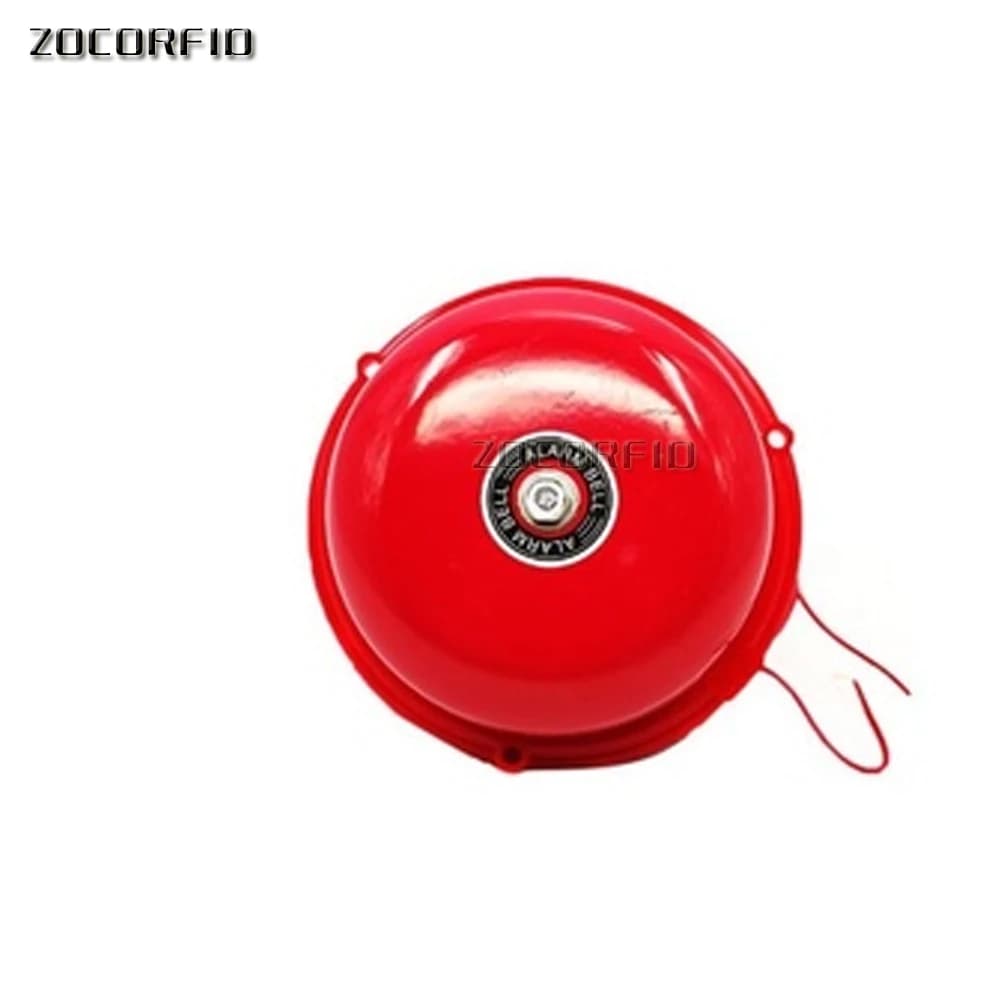 Campanello elettrico tradizionale da 4 pollici 220V 8w 95DB Campanello di allarme Campanello per porta di alta qualità Campanello per fabbrica scolastica