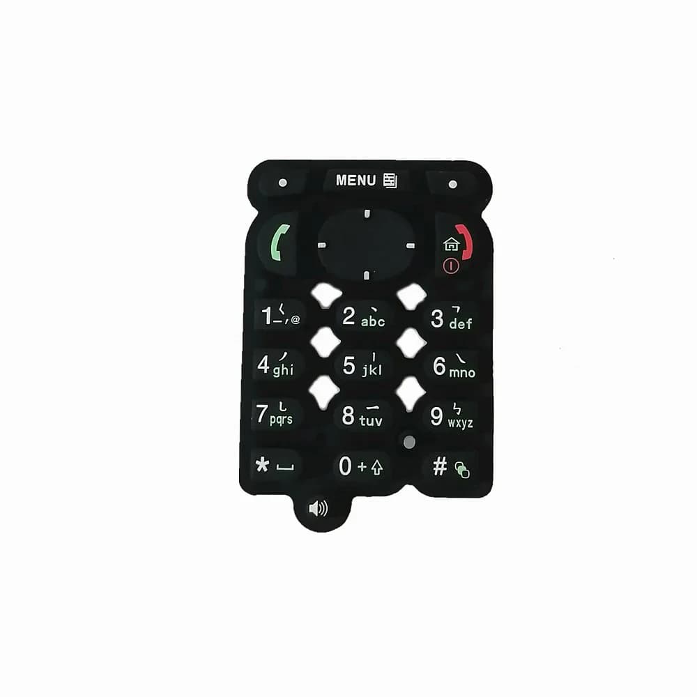 2x Nuovo Numero Digitale Tastiera Pulsante Tastiera In Gomma Per Motorola MTP850 Radio Bidirezionale Walkie Talkie Accessori
