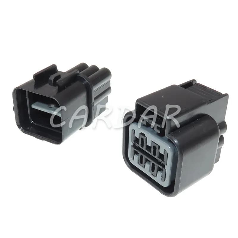 1 Set 6 Spille PB625-06027 Automotive Impermeabile LightHold Zoccolo Della Lampada Della Luce di Plastica Elettronica Alloggiamento Del Connettore Per KIA Hyundai