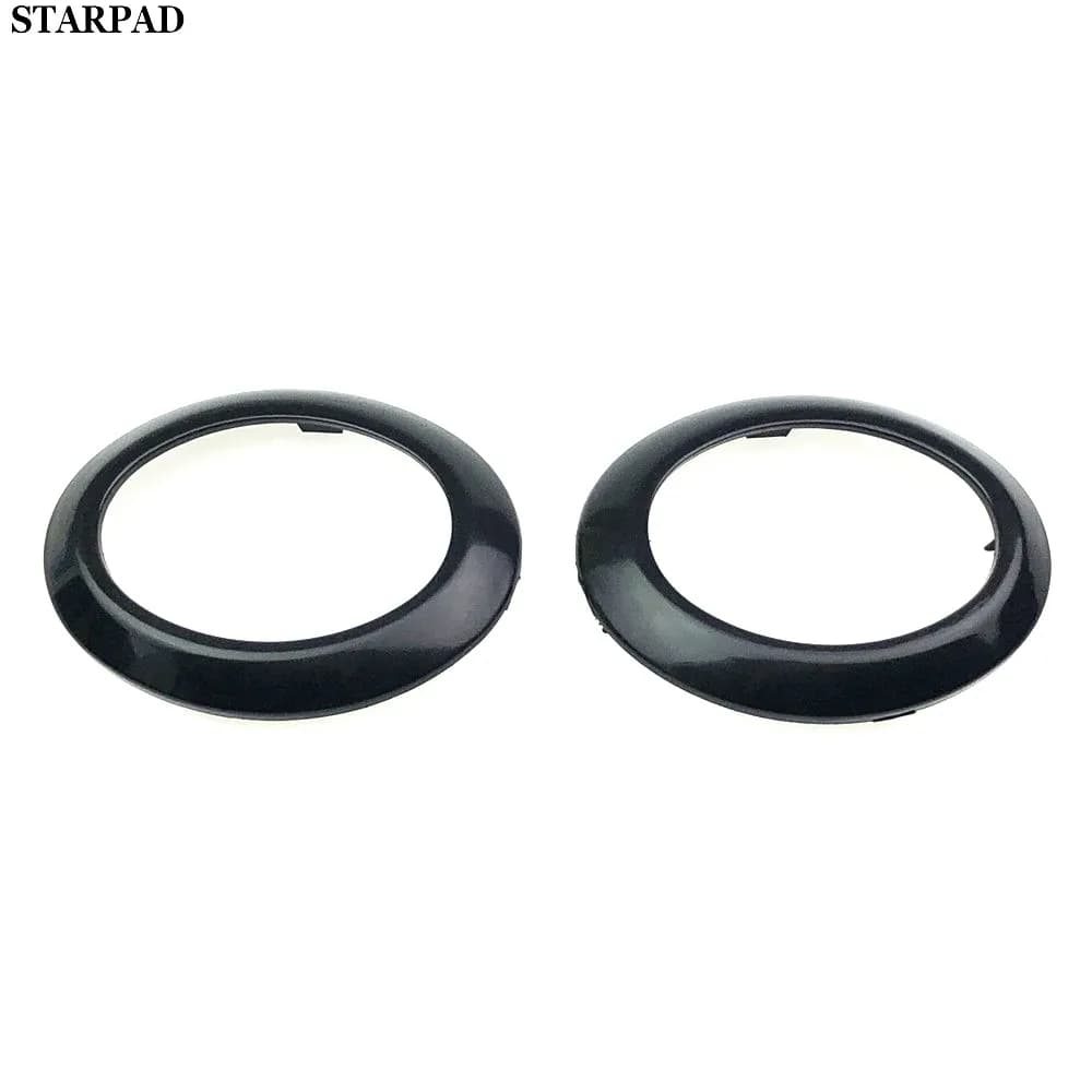 1 pair of hyundai sonata fendinebbia frame fendinebbia fendinebbia decorative ring back black/silver