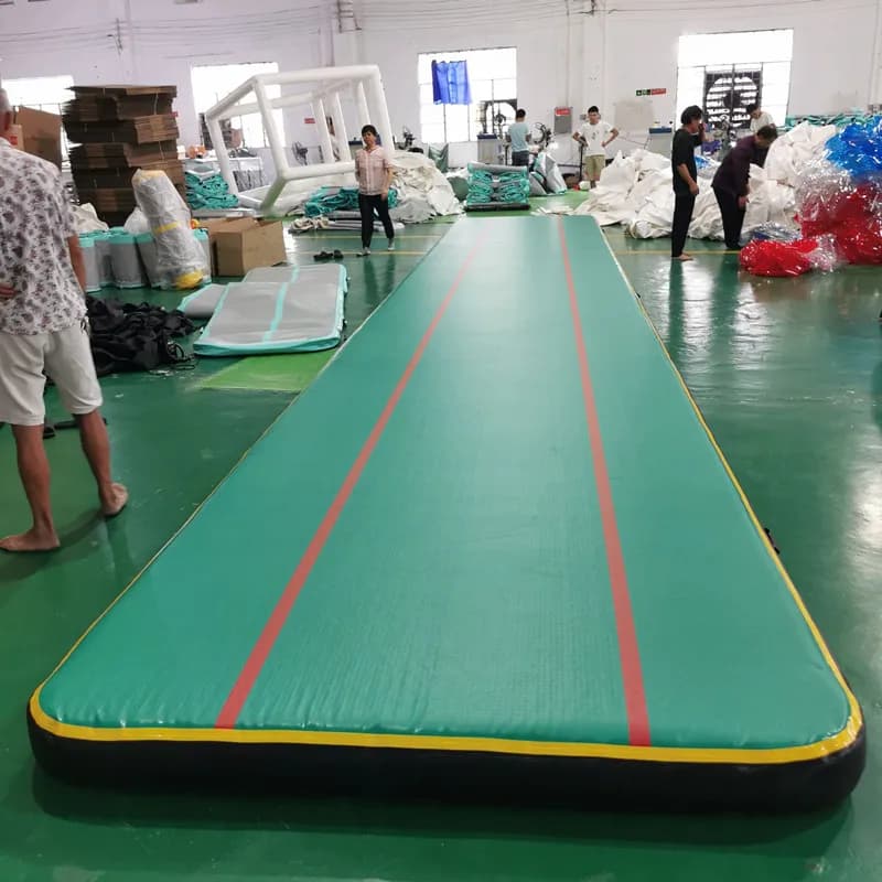 Inflatable Gym Mat for Inflatable Gymnastics with Air Track 9x2 m for Yoga Mat for Air Floor for Outdoor Sports