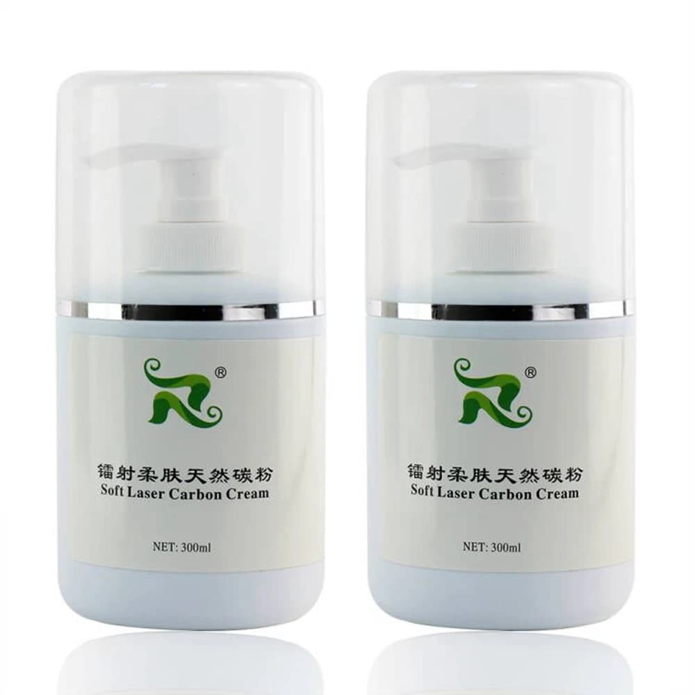 Gel di carbonio in polvere laser in polvere laser per bambola nera laser morbida da 300 ml per il trattamento del ringiovanimento della pelle con laser Nd yag