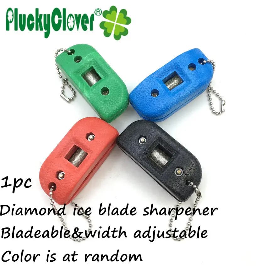 1pc Lama di Ghiaccio Bordo Aperto Mola Tenuto In Mano Diamante Pattinaggio Su Ghiaccio Temperamatite Portatile Figura skate Strumento di Affilatura larghezza Regolabile