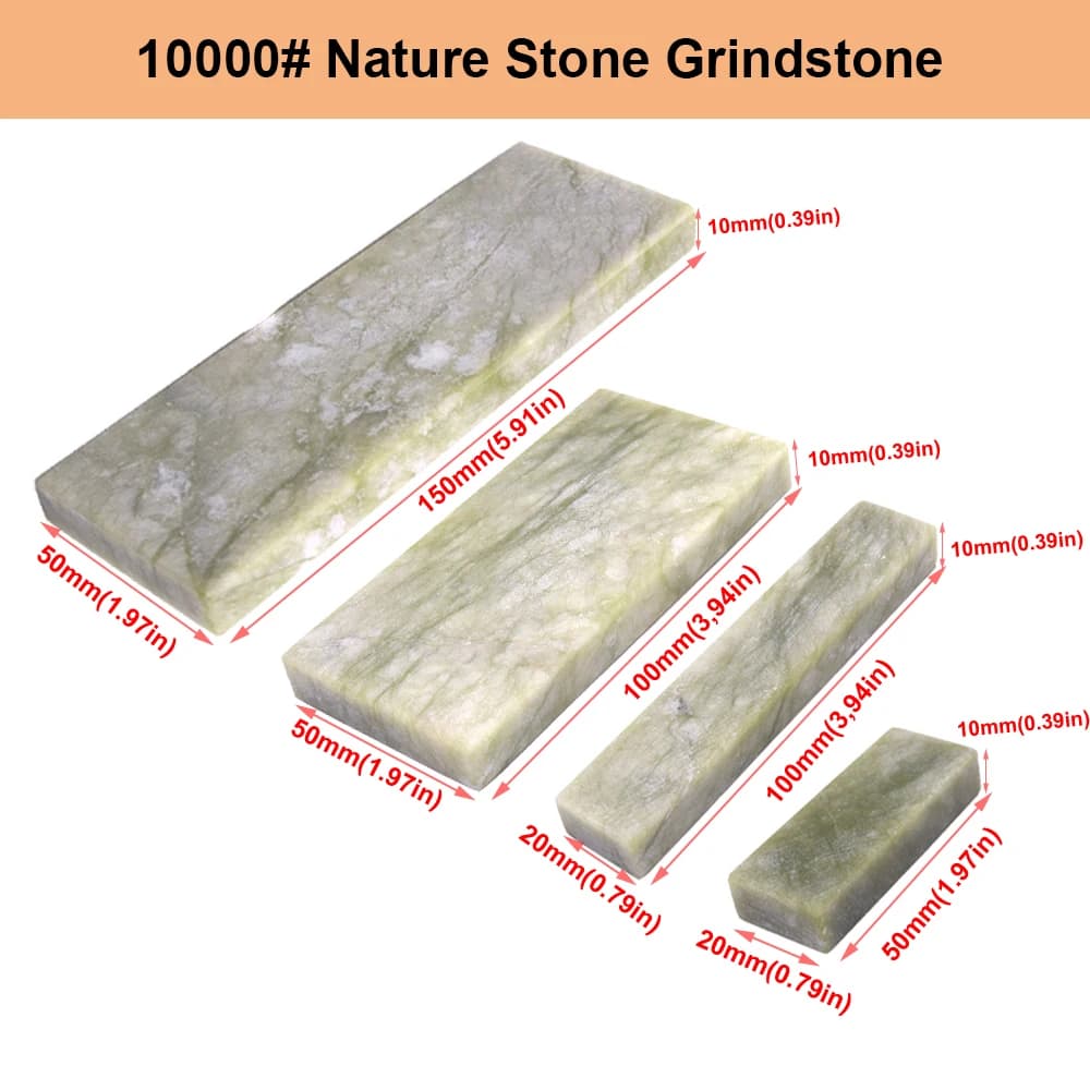 1 pcs 10,000 # Grana Natura Giada Stone for sharpening Stone for sharpening Finishing Polishing Kitchen sharpeners Tool for sharpening 4 types