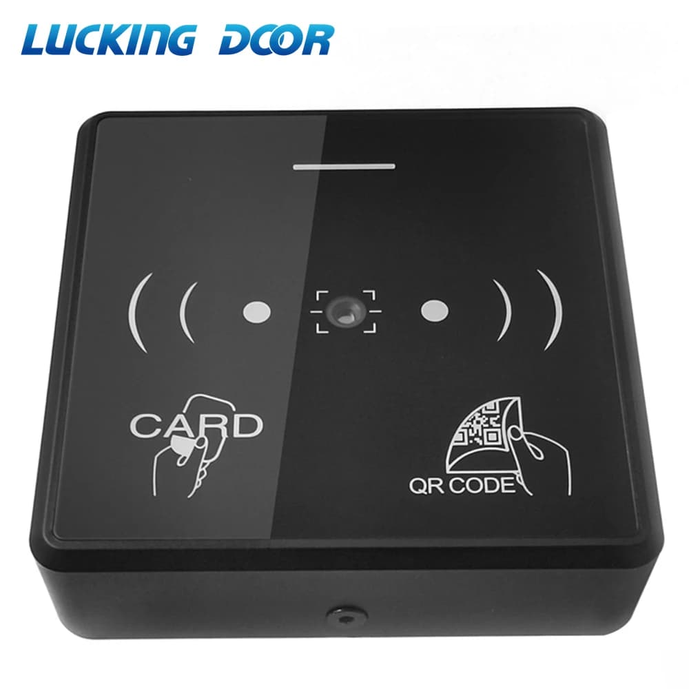 Lettore di codici a barre RFID lettore di codici QR lettore di controllo accessi TTL /RS485/ Wiegand 26/34 uscita scheda 13.56MHZ NFC 20000 utente APP Mobile gratuita