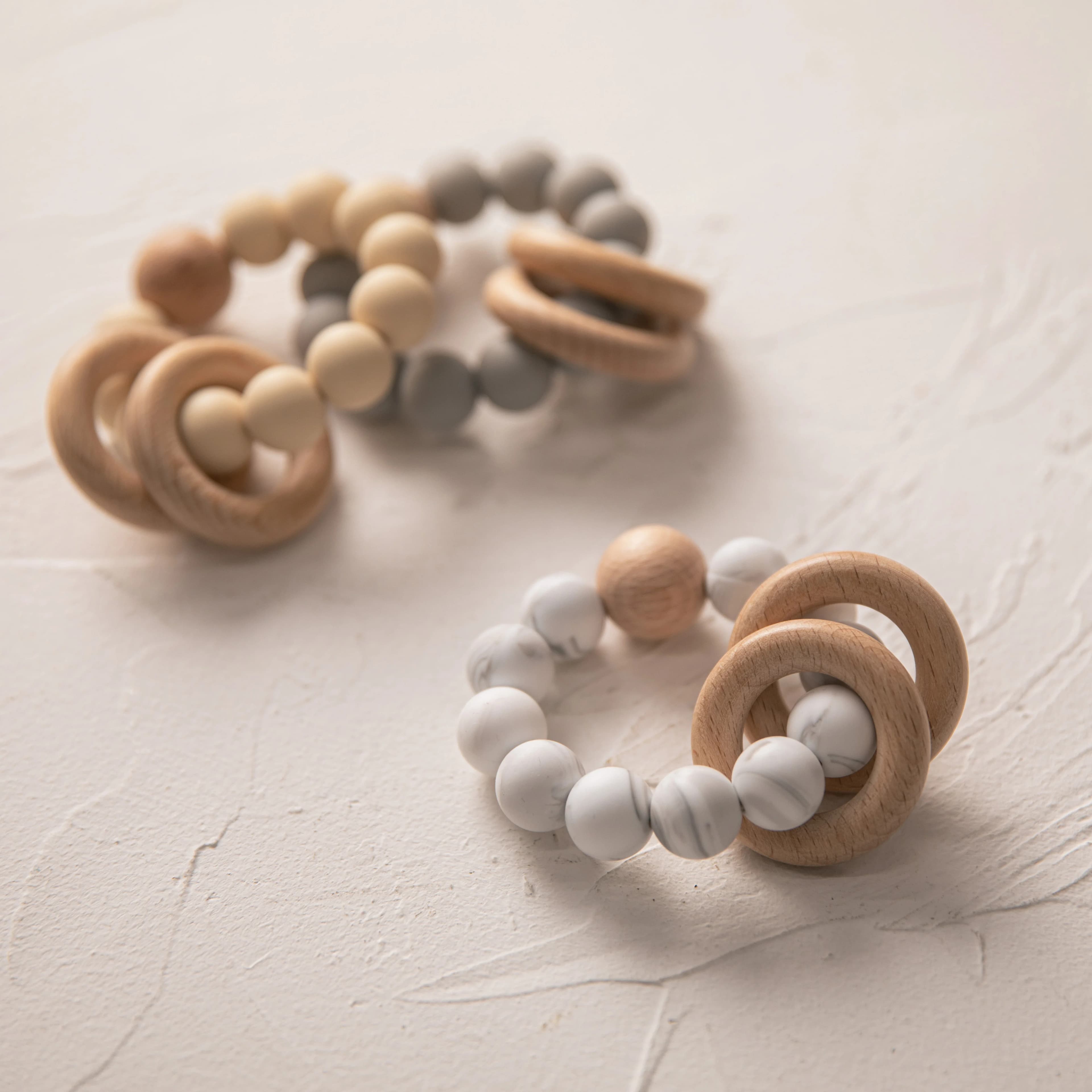 2022 nuovi braccialetti per l'allattamento del bambino INS Style BPA Free Silicone massaggiagengive anello per la dentizione massaggiagengive per neonati prodotti per la cura del bambino