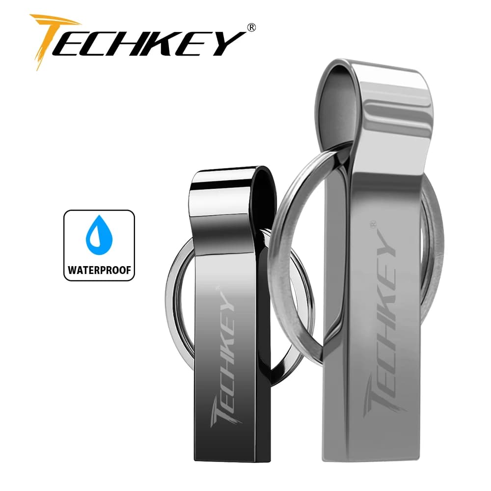 Chiavetta USB Super impermeabile 64GB 32GB 16GB 8GB Pen Drive Flash metal Storage Flash Drive Memory Stick cel usb