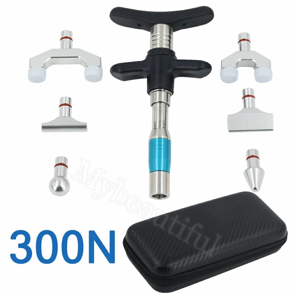 Chiropractic Adjustment Tool Suitable for Body Massage Manual Gun Set for Spinal Correction Equipment for Physiotherapy Massage