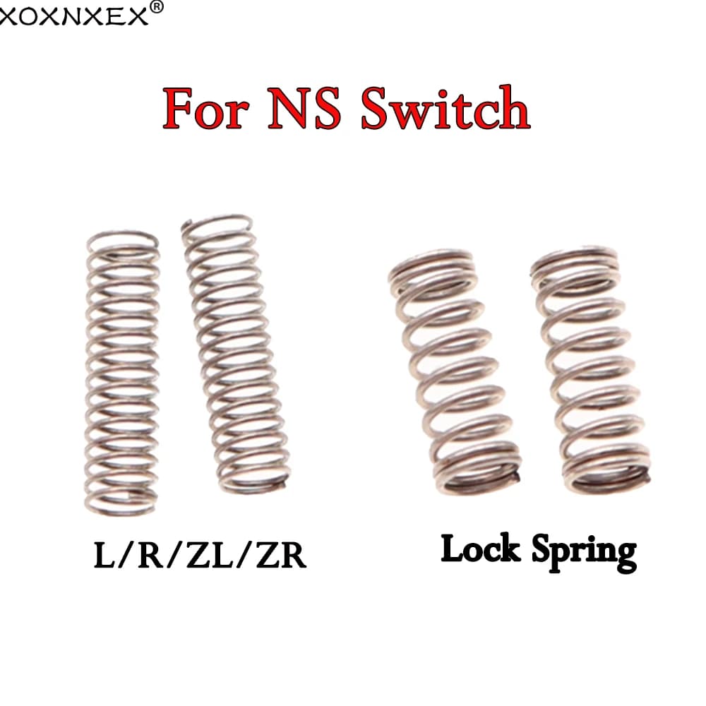 10 pz Per Nintend Switch NS Joy-con Joycon Molla di Riparazione Per Nintend Switch Controller LR ZL ZR Fibbie di Bloccaggio In Metallo