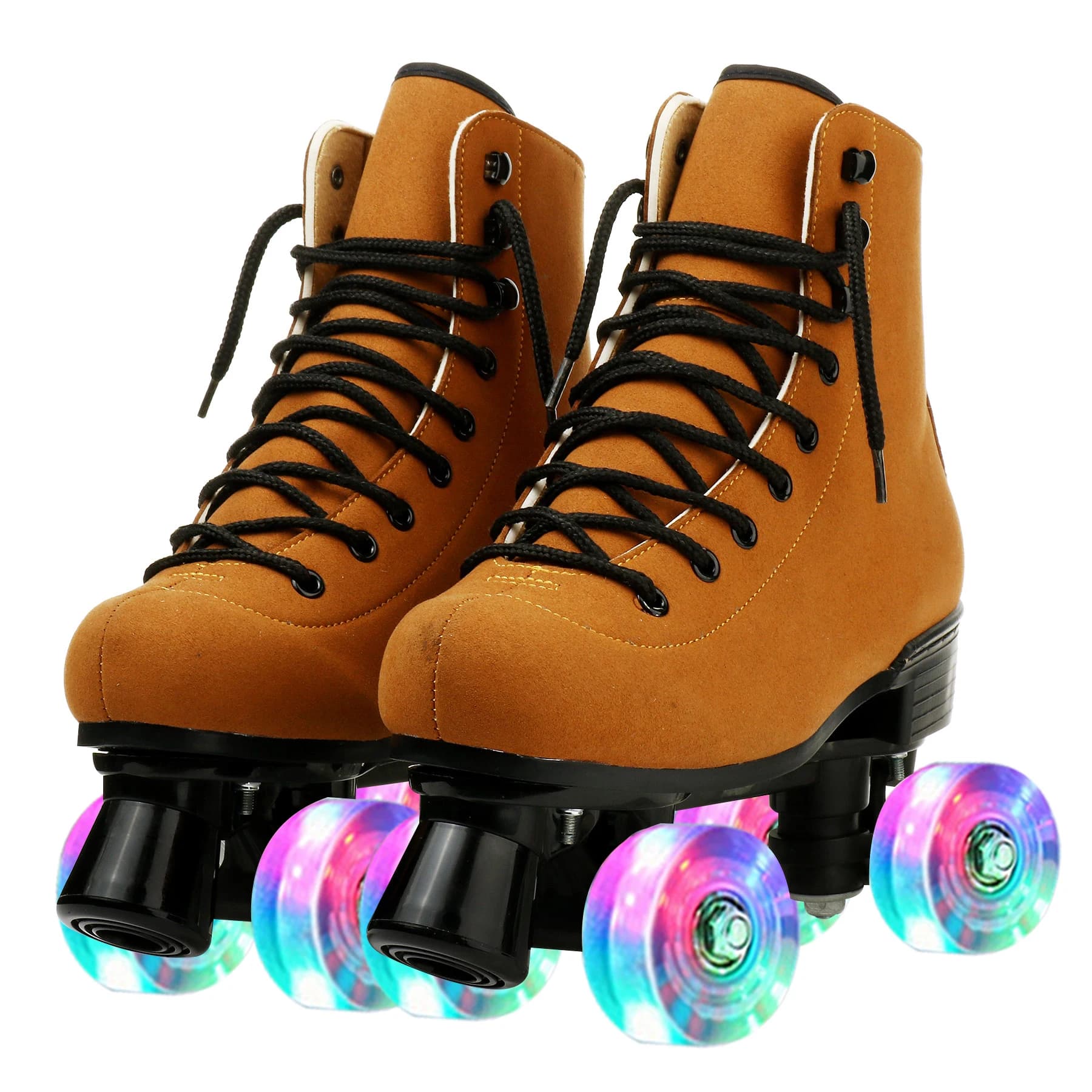 Outdoor Skate Shoes Outdoor Skateboard Women Adults Men Beginners Formation Double Row 4 Wheels Skateboards Quad Sneaker Size 37-45