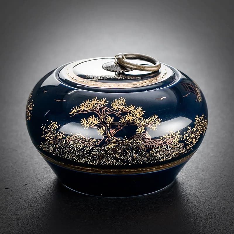 Cenere funebre per urna per cremazione umana porta ceneri per animali domestici memoria ricordo ceneri Pal urne in ceramica cofanetto per cane gatto uccello
