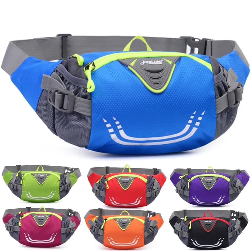 Bicycle riding Cycling Running Fishing Hiking Waist Belt Gym Fitness Fitness Gym Water Bottle Pocket