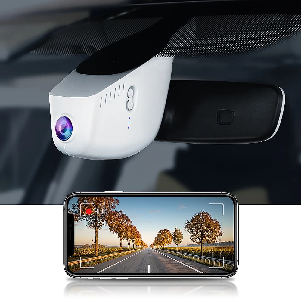 Fitcamx Dash Cam 4K for VW Golf GTI/R (2015-2026), Original Style, Night Vision HD, Grandangle, Compatible with MK7/7.5/8