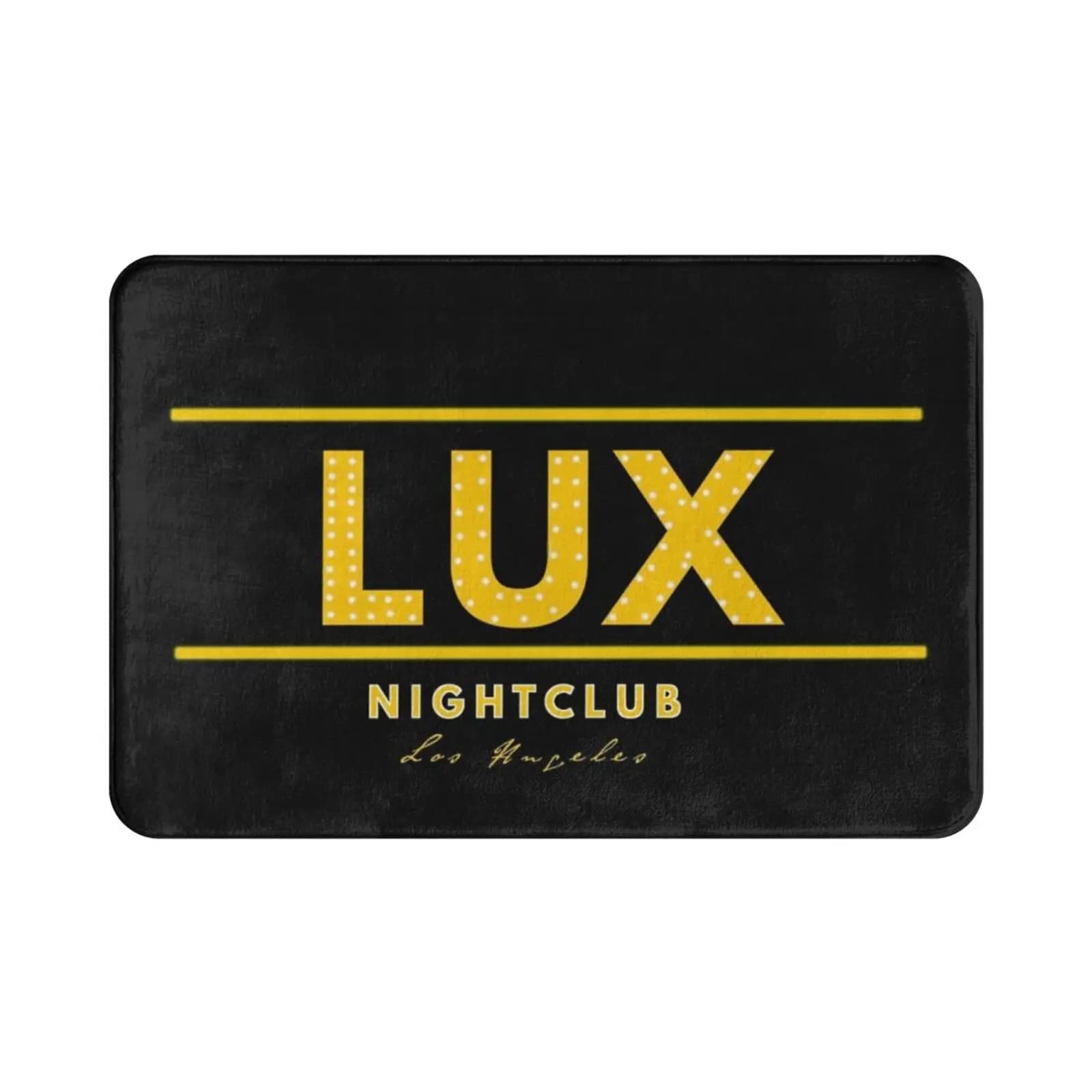 Lux Nightclub 2 Carpet Mat Rug Cushion Soft Non-Slip Lucifer Tv Series Lux Nightclub Brand Lux Lux Nightclub Lucifer Fan