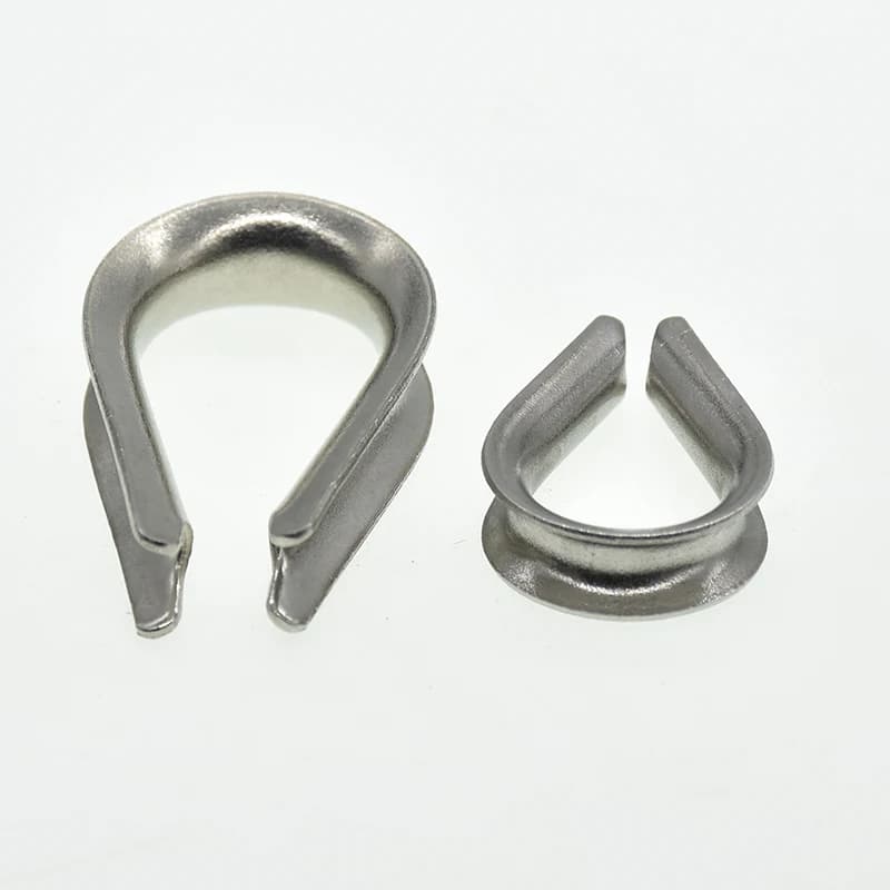 M2 toM24 cavo metallico ditali morsetti grado marino acciaio inossidabile usura e ruggine manicotto per barche raccordi a Clip pinze per cavi collare