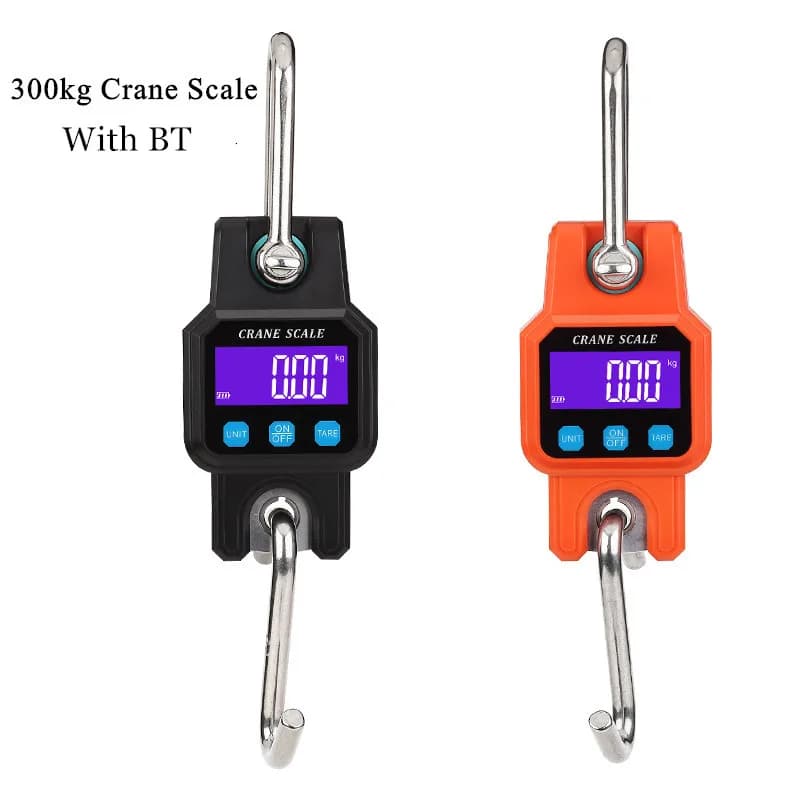 300kg/50g Bluetooth Gru Bilancia Ricaricabile Digitale Gancio Appeso Bilancia Peso Elettronico USB In Acciaio Inox Peso Pesante