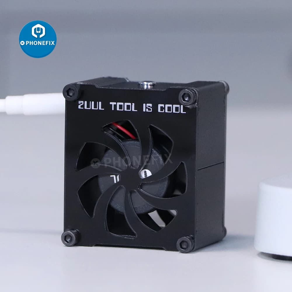 2UUL Mini Ventilatore di Scarico Desktop Saldatore di Fumo Assorbitore di Fumi Estrattore per il Telefono Microscopio Scheda Madre Saldatura Pulizia Riparazione
