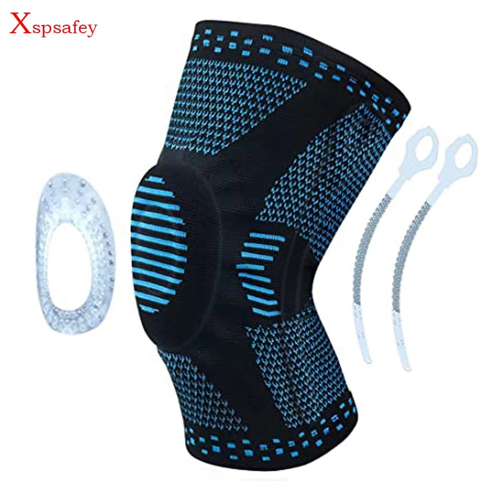 2021 Ginocchiere sportive Supporto Ginocchiera Basket Pallavolo Ginocchiere Supporto Ginocchiera tattica ortopedica Attrezzatura ferita 1 PZ