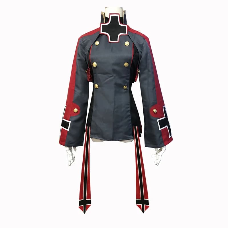 Azur Lane Prinz Eugen Cosplay uniform costume Cos costume Halloween party custom for Halloween Christmas party woman cos