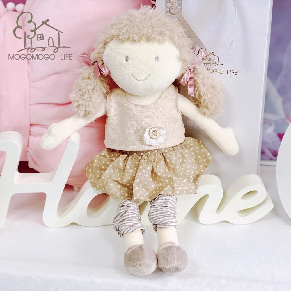 Luxury Mogo Cute Lizette Girl Sweet Gift for Kids Baby placase 100% giocattoli fatti a mano
