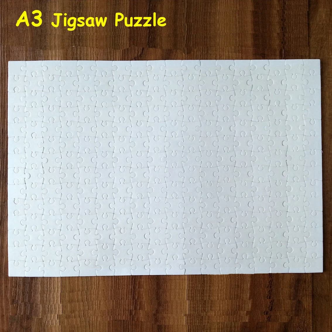 10 pz/lotto sublimazione in bianco A3 puzzle fai da te puzzle artigianale per trasferimento di inchiostro a sublimazione
