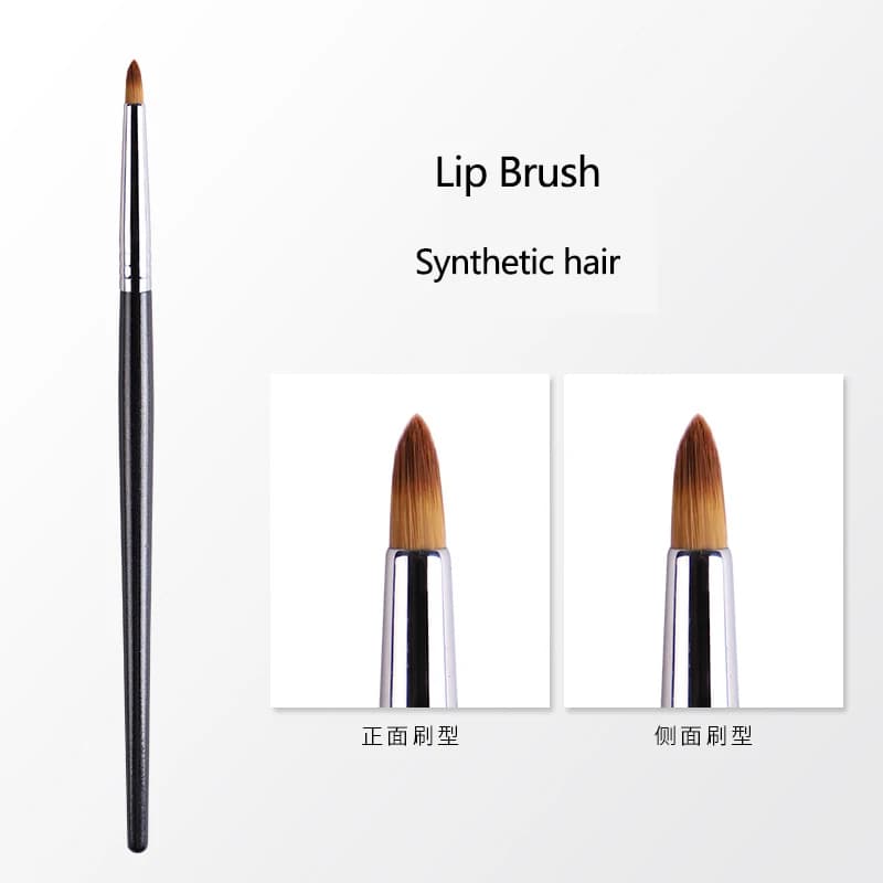1pc lip makeup brushes detail small lipstick balm brushes for make-up precision shadow essential cosmetic tools