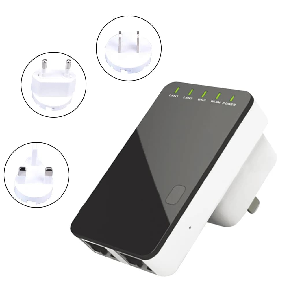 VONETS WR02 Mini 300Mbps WiFi Router di rete wireless Amplificatore di segnale Booster Ripetitore Wi Fi Gamma Extender Amplificatore