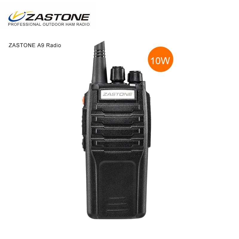 Zastone A9 10W Radio bidirezionale VHF UHF Walkie Talkie Ricetrasmettitore portatile Radio CB Comunicador portatile a lunga distanza