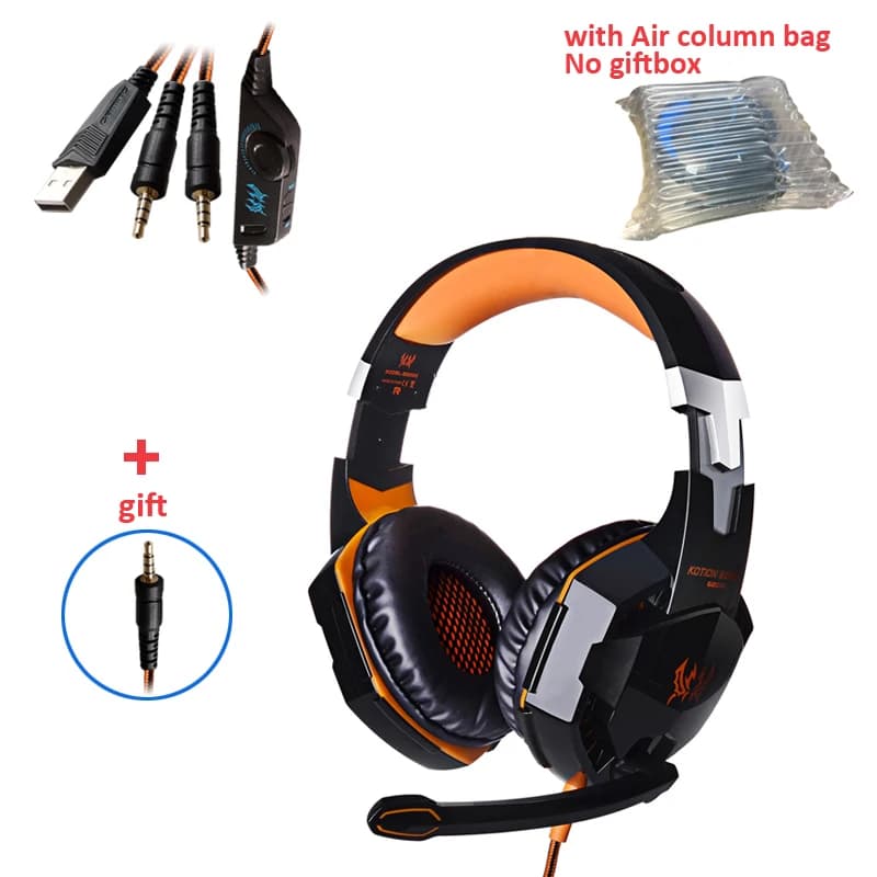 Avricular headphone with microphone for laptop PC PS4 XBOX