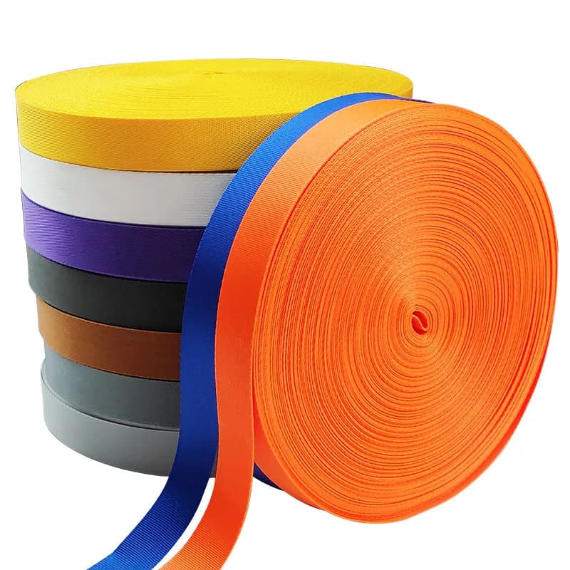 5 metri 25mm di larghezza cinghia di nylon tessitura zaino reggiatura cintura di sicurezza reggiatura borsa da cucito fai da te corda per animali domestici artigianato da cucito