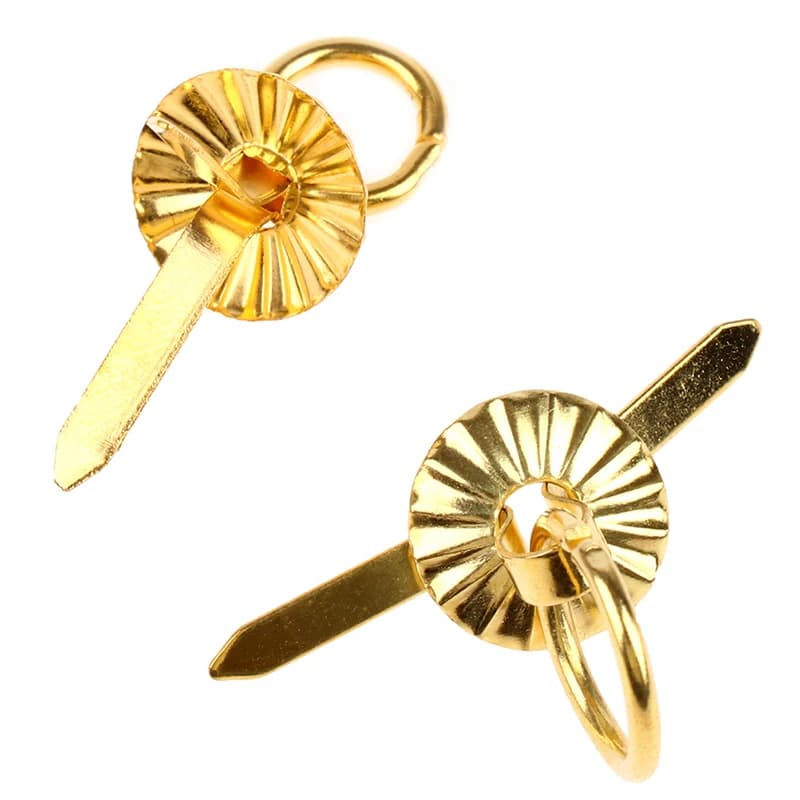 4 pezzi 1/12 Hardware maniglia del cassetto in metallo dorato tira giocattoli casa delle bambole Miniatur mobili casa delle bambole accessori per bambini giocattolo