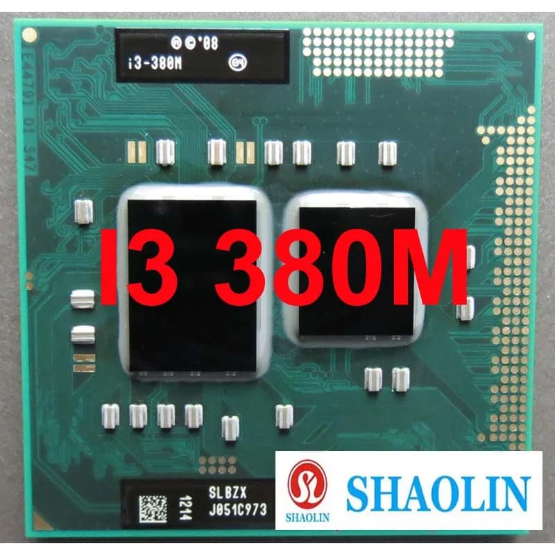 CPU per notebook I3 330M I3 350M I3 370M I3 380M I3 390M CPU