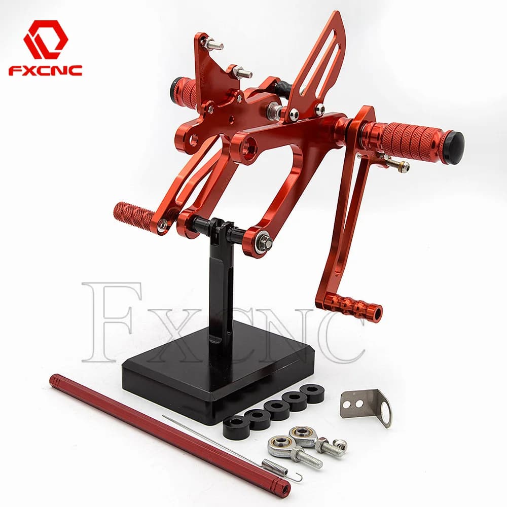 Per Honda NSR250 NSR 250 MC21 PGM1 PGM2 PGM3 1990 1991 1992 1993 Moto Rearset Set Posteriore Piede Peg Pedale Poggiapiedi Pedane Pedane