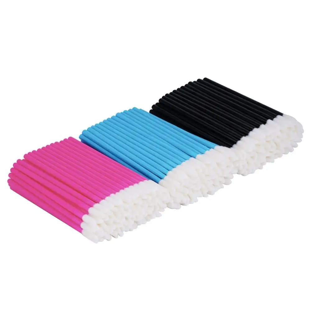 50/150 Pcs Use And Drop Brush For Lip Brushes For Makeup Pen Red Pen Mascara Sticks Brush For Cleaning Eyelash Cosmetic Brush Applicators