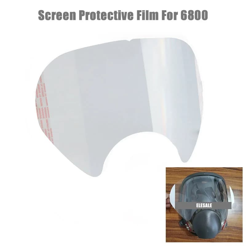 Pellicola protettiva di alta qualità per respiratore a Gas 6800 maschera a pieno facciale protezione dello schermo della finestra maschera a spruzzo per pittura