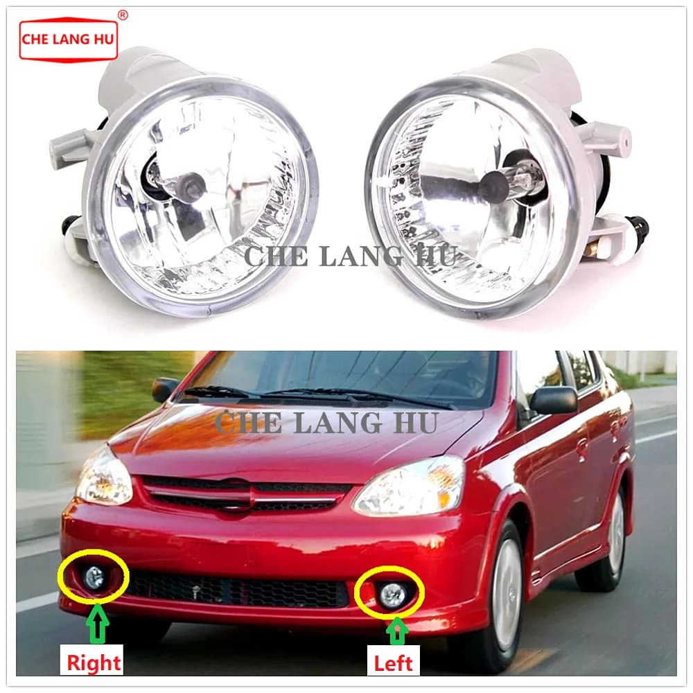 Misura Per Toyota Echo 2003 2004 2005 Auto-styling Paraurti Anteriore Fendinebbia Fendinebbia con Lampadine